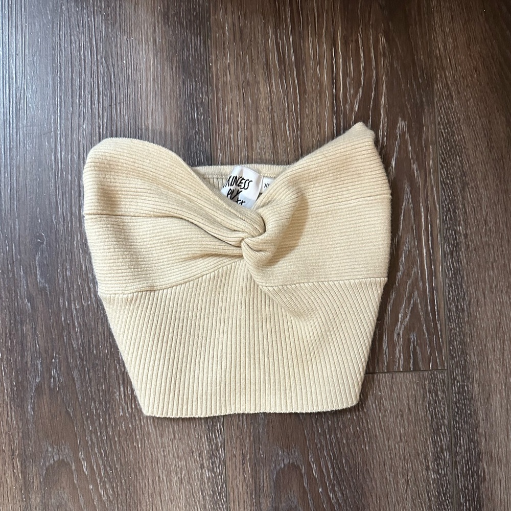 Princess Polly Kallista Top Tan Beige